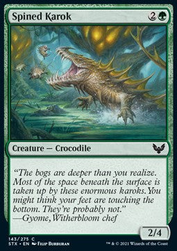 Karok Spinato - Strixhaven: Scuola dei Maghi (Common) [STX-143]