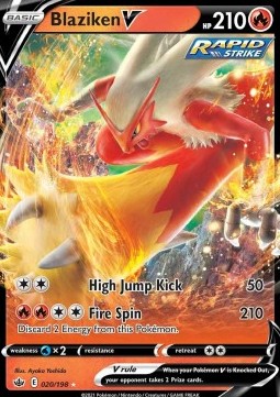 Blaziken V - Regno Glaciale (Ultra Rare) [CRE-020]