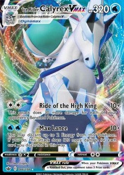 Calyrex Cavaliere Glaciale VMAX - Regno Glaciale (Ultra Rare) [CRE-046]