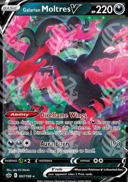 Moltres di Galar V - Regno Glaciale (Ultra Rare) [CRE-097]