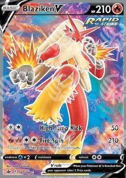Blaziken V - Regno Glaciale (Ultra Rare) [CRE-161]