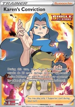 Fermezza di Karen - Regno Glaciale (Ultra Rare) [CRE-193]