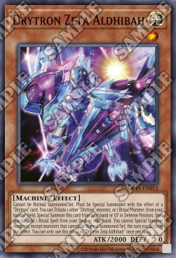 Drytron Zeta Aldhibah - OTS Buste da Torneo 16 (Super Rare) [OP16-012]