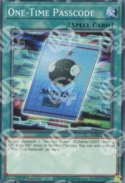 One-Time Passcodice - Deck Divinità Egizie: Slifer il Drago del Cielo (Common) [EGS1-031]