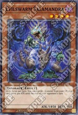Salamandra Brancomalvagio - Deck Divinità Egizie: Obelisk il Tormentatore (Common) [EGO1-014]