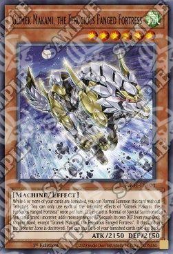 Gizmeck Makami, la Feroce Fortezza con Zanne - Deck Divinità Egizie: Obelisk il Tormentatore (Common) [EGO1-021]