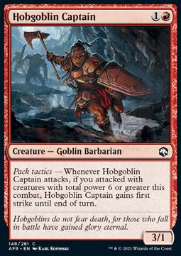 Hobgoblin Capitana - Avventure nei Forgotten Realms (Common) [AFR-148]