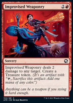 Armi Improvvisate - Avventure nei Forgotten Realms (Common) [AFR-150]