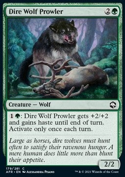 Lupo Feroce Predatore - Avventure nei Forgotten Realms (Common) [AFR-179]