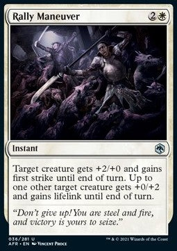 Manovra d'Incoraggiamento - Avventure nei Forgotten Realms (Uncommon) [AFR-36]