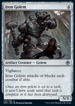 Golem di Ferro - Avventure nei Forgotten Realms (Uncommon) [AFR-247]