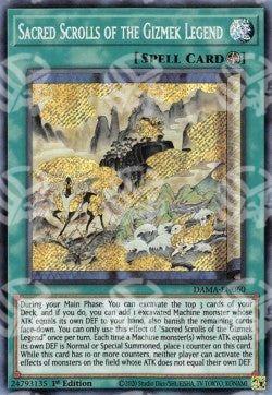 Sacre Pergamene della Leggenda Gizmeck - Dawn of Majesty (Secret Rare) [DAMA-060]