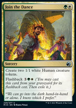 Unirsi alle Danze - Innistrad: Caccia di Mezzanotte (Uncommon) [MID-229]