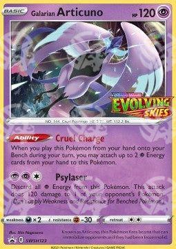 Articuno di Galar - SWSH Black Star Promos (Promo) [SWSH-123]