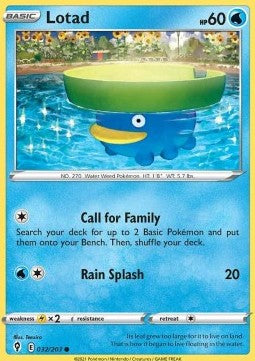 Lotad - Evoluzioni Eteree (Common) [EVS-032]