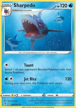 Sharpedo - Evoluzioni Eteree (Rare) [EVS-036]