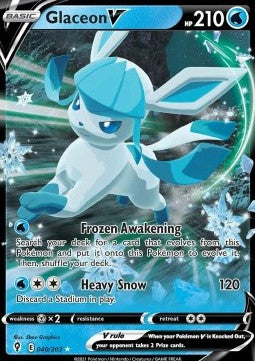 Glaceon V - Evoluzioni Eteree (Ultra Rare) [EVS-040]