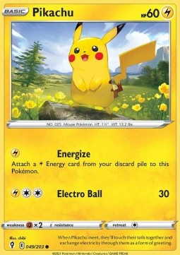 Pikachu - Evoluzioni Eteree (Common) [EVS-049]