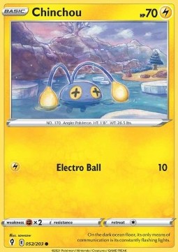 Chinchou - Evoluzioni Eteree (Common) [EVS-052]