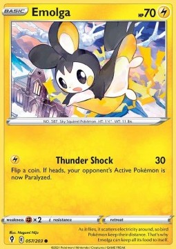 Emolga - Evoluzioni Eteree (Common) [EVS-057]