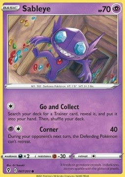 Sableye - Evoluzioni Eteree (Common) [EVS-067]