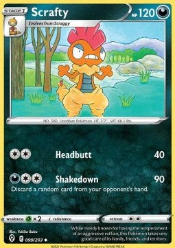 Scrafty - Evoluzioni Eteree (Uncommon) [EVS-099]
