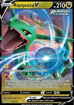 Rayquaza V - Evoluzioni Eteree (Ultra Rare) [EVS-110]