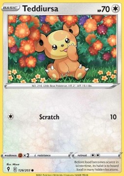 Teddiursa - Evoluzioni Eteree (Common) [EVS-126]