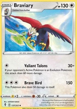 Braviary - Evoluzioni Eteree (Uncommon) [EVS-137]