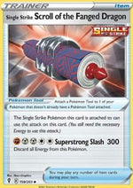 Rotolo del Drago Dentuto Colpo Singolo - Evoluzioni Eteree (Uncommon) [EVS-158]