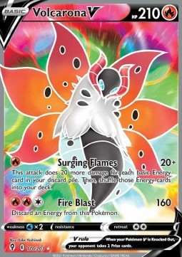Volcarona V - Evoluzioni Eteree (Ultra Rare) [EVS-170]
