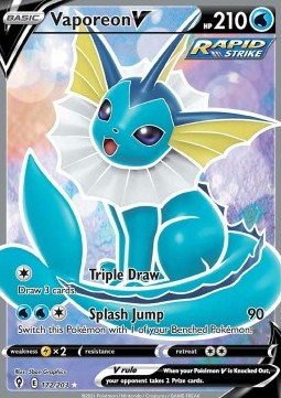Vaporeon V - Evoluzioni Eteree (Ultra Rare) [EVS-172]