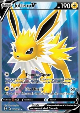 Jolteon V - Evoluzioni Eteree (Ultra Rare) [EVS-177]