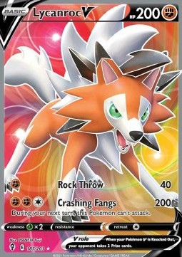 Lycanroc V - Evoluzioni Eteree (Ultra Rare) [EVS-187]
