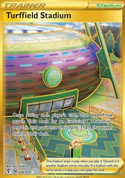 Stadio di Turffield - Evoluzioni Eteree (Secret Rare) [EVS-234]