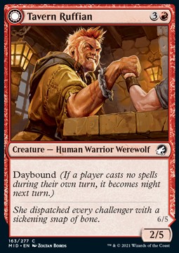Tavern Ruffian // Tavern Smasher - Innistrad: Caccia di Mezzanotte (Common) [MID-163]