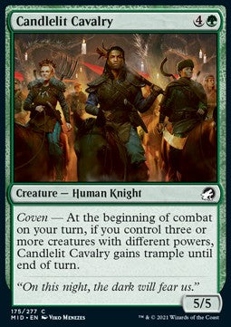 Cavalleria a Lume di Candela - Innistrad: Caccia di Mezzanotte (Common) [MID-175]
