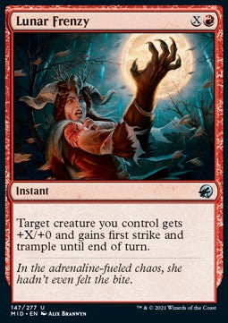 Frenesia Lunare - Innistrad: Caccia di Mezzanotte (Uncommon) [MID-147]