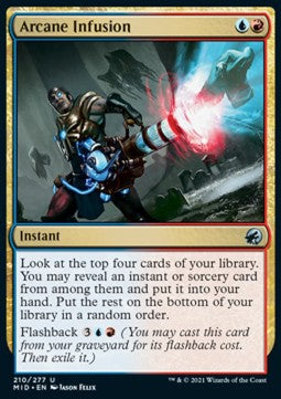 Infusione Arcana - Innistrad: Caccia di Mezzanotte (Uncommon) [MID-210]