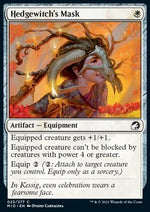 Maschera della Strega delle Siepi - Innistrad: Caccia di Mezzanotte (Common) [MID-23]