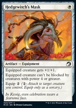 Maschera della Strega delle Siepi - Innistrad: Caccia di Mezzanotte (Common) [MID-23]