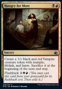 Appetito Implacabile - Innistrad: Caccia di Mezzanotte (Uncommon) [MID-228]
