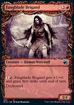 Fangblade Brigand // Fangblade Eviscerator - Innistrad: Caccia di Mezzanotte: Extras (Uncommon) [XMID-292]