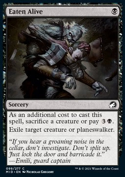 Mangiato Vivo - Innistrad: Caccia di Mezzanotte (Common) [MID-99]