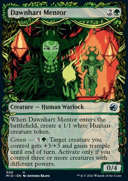 Mentore Albacorno - Innistrad: Caccia di Mezzanotte: Extras (Uncommon) [XMID-300]