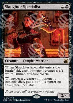 Slaughter Specialist - Innistrad: Caccia di Mezzanotte (Rare) [MID-122]