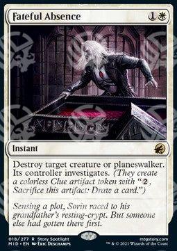 Assenza Fatidica - Innistrad: Caccia di Mezzanotte (Rare) [MID-18]