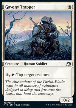 Trappolatore di Gavony - Innistrad: Caccia di Mezzanotte (Common) [MID-22]