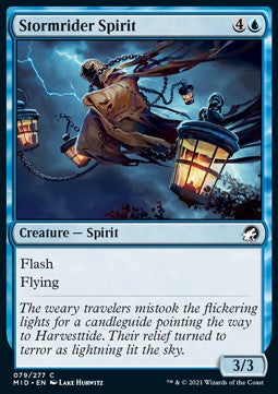 Spirito Cavalcatempeste - Innistrad: Caccia di Mezzanotte (Common) [MID-79]