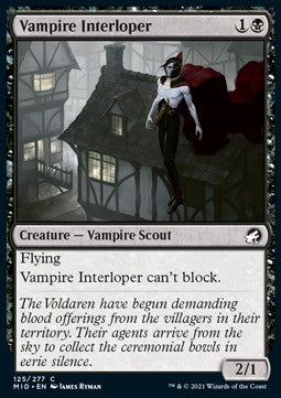 Vampiro Intruso - Innistrad: Caccia di Mezzanotte (Common) [MID-125]